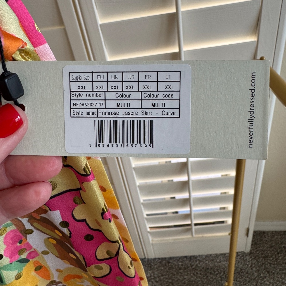 NWT Never Fully Dressed Primrose Jaspre Skirt XXL - Picture 2 of 2